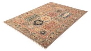 Tappeto Floralia Patchwork Marrone Multicolore 150x200 Cm