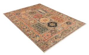 Tappeto Floralia Patchwork Marrone Multicolore 150x200 Cm