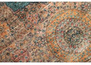 Tappeto Kairo Stilizzato Beige Blu 77x127 Cm