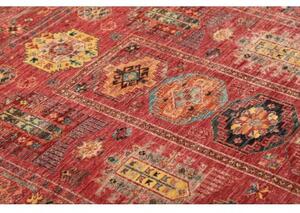 Tappeto Floralia Stilizzato Rosso Blu 151x192 Cm
