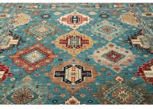 Tappeto Floralia Geometrico Turchese Multicolore 248x312 Cm