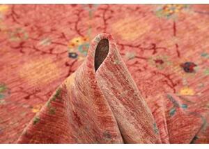 Tappeto Floralia Stilizzato Rosso Mattone Blu 245x306 Cm