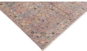 Tappeto Floralia Floreale Grigio Tortora Rosa Antico 305x419 Cm