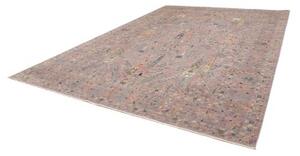 Tappeto Floralia Floreale Grigio Tortora Rosa Antico 305x419 Cm