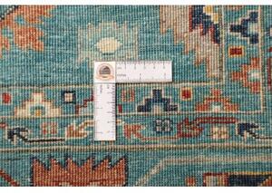 Tappeto Floralia Geometrico Turchese Multicolore 248x312 Cm