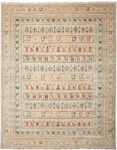 Tappeto Istintia Figurativo Beige Blu 244x306 Cm