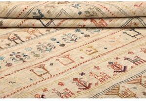 Tappeto Istintia Figurativo Beige Blu 244x306 Cm