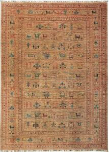 Tappeto Istintia Figurativo Beige Multicolore 170x236 Cm