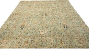 Tappeto Floralia Floreale Verde Salvia Beige 243x304 Cm