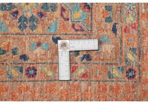 Tappeto Kairo Medaglione Ruggine Ottanio 305x430 Cm