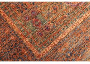 Tappeto Kairo Stilizzato Ruggine Blu 147x205 Cm