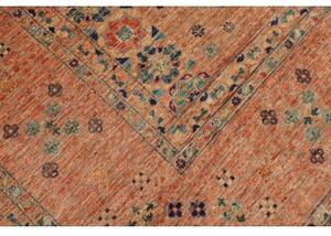 Tappeto Kairo Medaglione Ruggine Ottanio 305x430 Cm