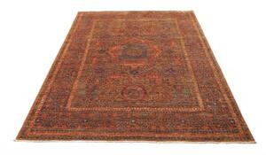 Tappeto Kairo Stilizzato Ruggine Blu 147x205 Cm