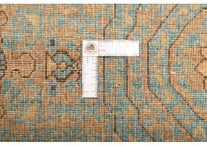 Tappeto Kairo Stilizzato Blu Petrolio Ocra 205x297 Cm