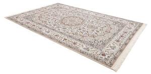 Tappeto Nain 9la Medaglione Floreale Avorio Beige 206x303 Cm