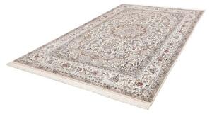 Tappeto Nain 9la Medaglione Floreale Avorio Beige 206x303 Cm