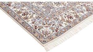 Tappeto Nain 9la Medaglione Floreale Azzurro Beige 197x245 Cm