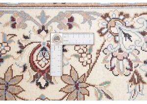 Tappeto Nain 9la Medaglione Floreale Azzurro Beige 197x245 Cm