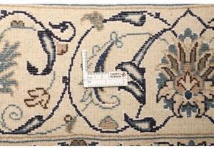 Tappeto Nain Kashmar Medaglione Floreale Rosso Avorio 200x250 Cm