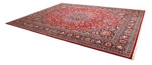 Tappeto Kashmar Medaglione Floreale Rosso Blu Scuro 295x393 Cm