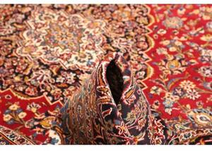 Tappeto Ardakan Medaglione Floreale Rosso Blu Scuro 303x414 Cm