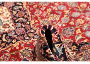 Tappeto Ardakan Medaglione Floreale Rosso Blu Scuro 257x348 Cm