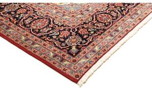 Tappeto Ardakan Medaglione Floreale Rosso Blu Scuro 257x348 Cm