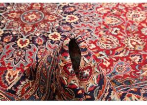Tappeto Kashmar Medaglione Floreale Rosso Blu Scuro 295x393 Cm