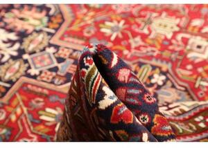 Tappeto Tabriz Stilizzato Rosso Blu Scuro 304x399 Cm
