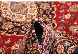 Tappeto Ardakan Medaglione Floreale Rosso Blu Scuro 260x350 Cm