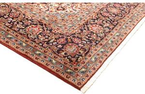 Tappeto Ardakan Medaglione Floreale Rosso Blu Scuro 256x376 Cm