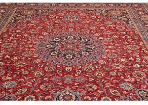 Tappeto Kashmar Medaglione Floreale Rosso Blu Scuro 295x393 Cm