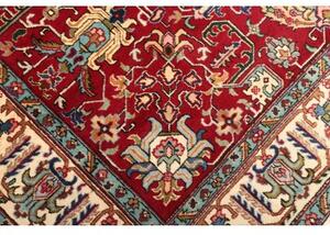 Tappeto Tabriz Stilizzato Rosso Blu 193x286 Cm