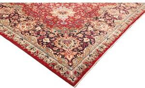 Tappeto Kashmar Medaglione Floreale Rosso Blu Scuro 300x396 Cm