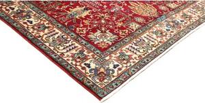 Tappeto Tabriz Stilizzato Rosso Blu 193x286 Cm