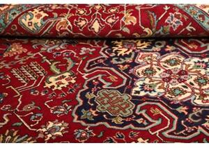 Tappeto Tabriz Stilizzato Rosso Blu 193x286 Cm