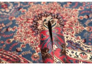 Tappeto Kashmar Medaglione Floreale Blu Rosso 246x350 Cm