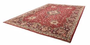 Tappeto Kashmar Medaglione Floreale Rosso Blu Scuro 300x396 Cm