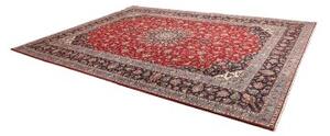 Tappeto Ardakan Medaglione Floreale Rosso Blu Scuro 295x400 Cm