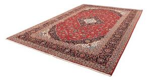 Tappeto Ardakan Medaglione Floreale Rosso Blu Scuro 250x367 Cm