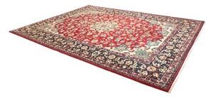 Tappeto Nadjafabad Medaglione Floreale Rosso Blu Scuro 268x370 Cm