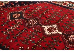 Tappeto Shiraz Stilizzato Rosso Blu Scuro 158x237 Cm