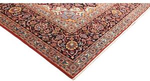 Tappeto Ardakan Medaglione Floreale Rosso Blu Scuro 300x396 Cm