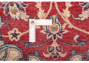 Tappeto Nadjafabad Medaglione Floreale Rosso Blu Scuro 268x370 Cm