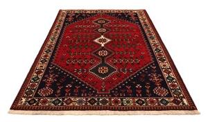 Tappeto Shiraz Stilizzato Rosso Blu Scuro 158x237 Cm