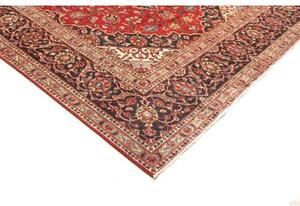 Tappeto Ardakan Medaglione Floreale Rosso Blu Scuro 200x305 Cm