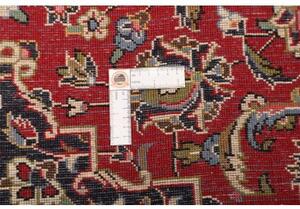 Tappeto Ardakan Medaglione Floreale Rosso Blu Scuro 198x300 Cm
