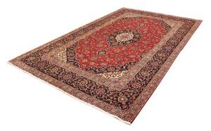 Tappeto Ardakan Medaglione Floreale Rosso Blu Scuro 198x300 Cm