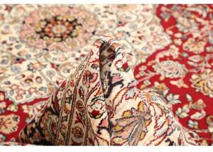 Tappeto Ardakan Medaglione Floreale Rosso Avorio 246x357 Cm