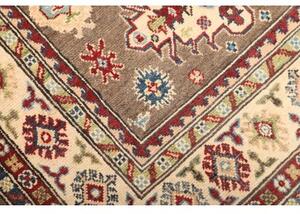 Tappeto Kazak Washed Stilizzato Marrone Avorio 121x193 Cm